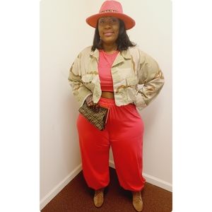 Vintage Dessert Camo Crop Jacket